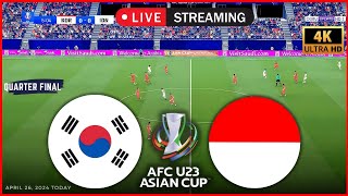⚽ LIVE STREAMING KOREA SELATAN U23 VS INDONESIA U23 . AFC U-23 PIALA ASIAN CUP 24 . TIMNAS INDONESIA