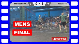 Christo Potgieter vs Piëdro Schweertman World Masters Squash Final Poland (Mens 35+) screenshot 1