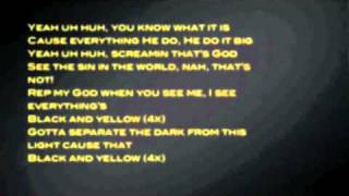 Black and Yellow Christian Remix chords