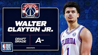 Walter Clayton Jr. selected No. 18 overall by Wizards | 2025 NBA Draft Grades & Instant Reaction