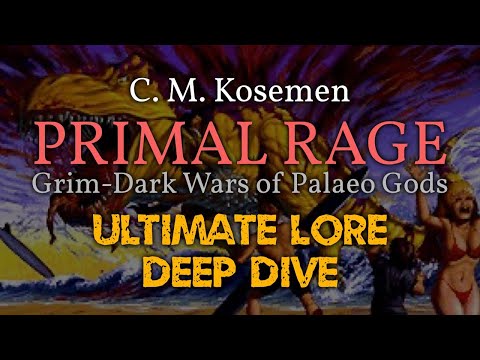 ⚔️ PRIMAL RAGE (1994) — ULTIMATE LORE DEEP DIVE 🦖🔥Grimdark Wars of Dinosaur Gods ☠️🌋