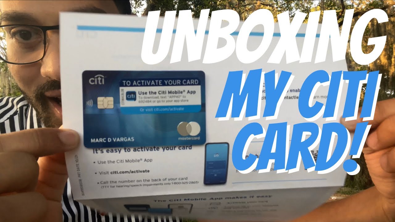 Citi Custom Cash **UNBOXING** (Primary Grocery Card)