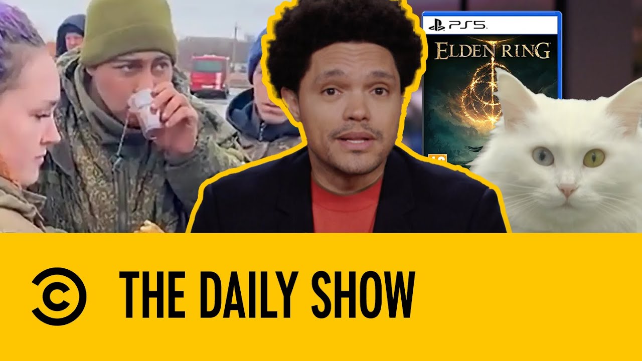 Ukrainians Are Giving Captured Russian Soldiers Free Food & Drink | The Daily Show With Trevor N