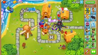 Bloons TD 6 - CHIMPS - Town Center (NO HERO)