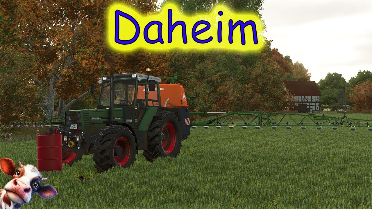 LS25 / Daheim # 20 Feldspritze im Einsatz !!!