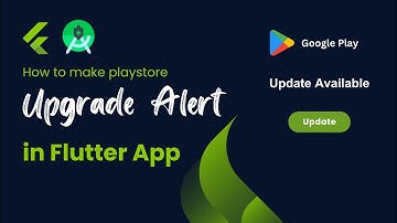 How to make play store version update Alert in flutter || App update Alert flutter