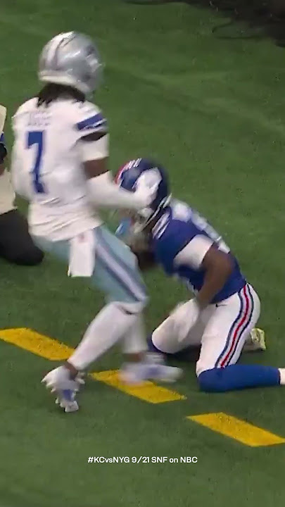 Wan'Dale Robinson's 32-yard TD 🤯 #shorts #nfl #Giants #nygiants