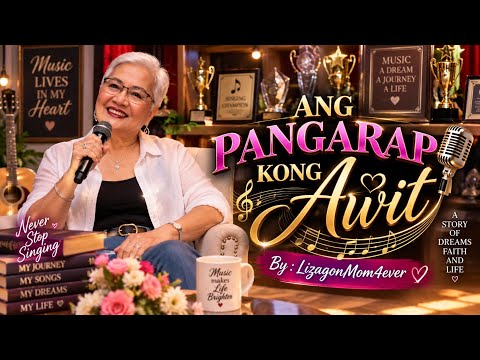 ANG PANGARAP KONG AWIT TRUE TO LIFE STORY BY: LIZAGONMOM4EVER #singer #story #singing