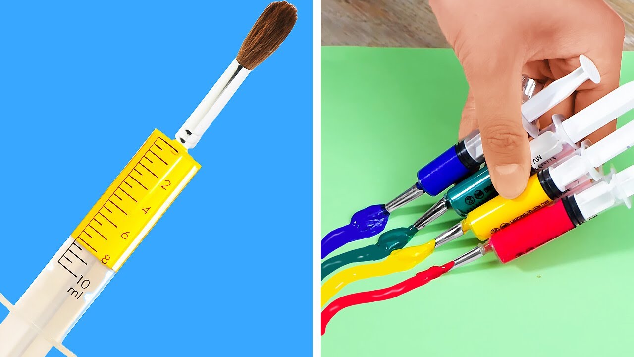 🎨 ART Ideas, Drawing and Painting Hacks for Creative People - YouTube
