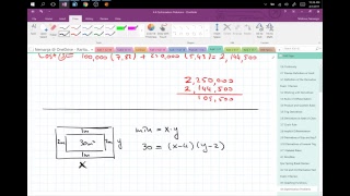 Nik's Live Calculus Stream (Calculus1 4.4 Optimization Part 2)