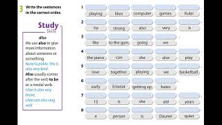 Excel 5 Module 3 - Writing - ex 2, 3 and 4 p. 43