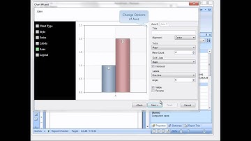 Creation Report with Chart Wizard - Stimulsoft Reports - [Shot on version 2012.1]