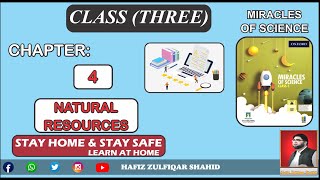 Grade 3 |E| Miracles of Science | Chapter 4 Natural Resources