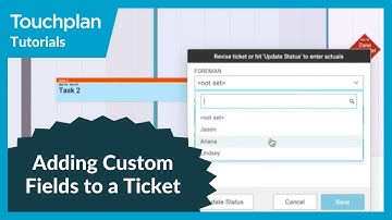 Adding Custom Fields to a Ticket
