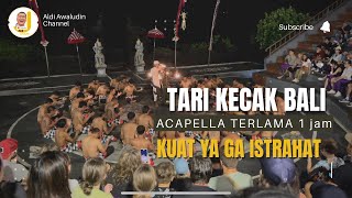Unik yah Pertunjukan tari Kecak ... ngomong cakcak selama satu jam ga ada capek mulutnya