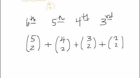 Hockey stick identity explained using committees