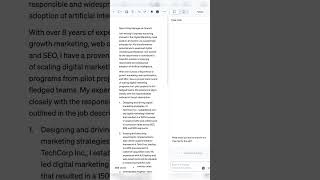 How to use writing AI to speed up your job applications 📝 #productivity