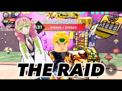 Doing the new raid in anime dimensions - YouTube