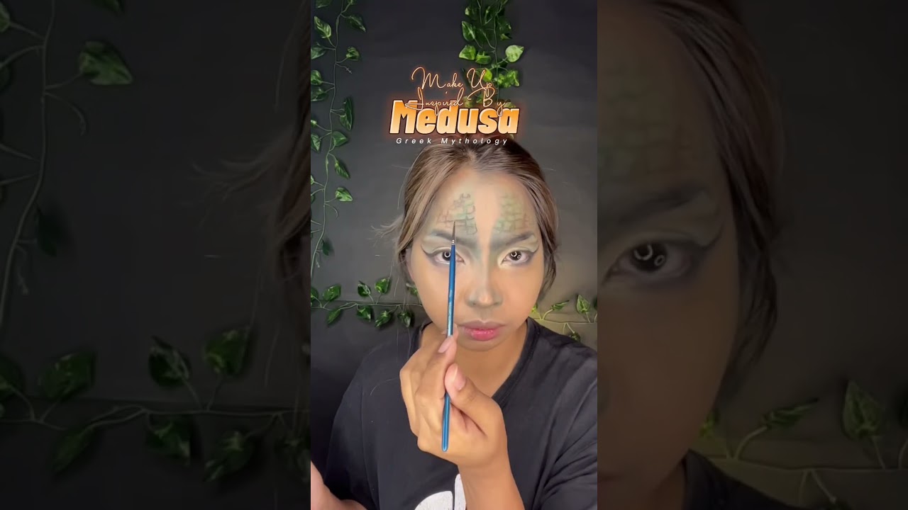 Medusa Make Up Inspiration #medusa #diy #makeup #makeuptutorial #greekmythology