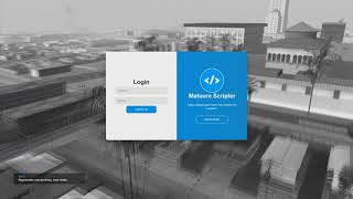 GTA MTA RP - Painel de login HTML