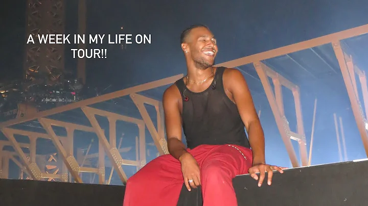 BTS OF A WEEK IN MY LIFE ON TOUR | WEEK 1