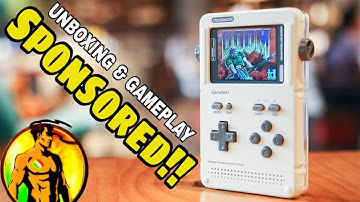 Clockwork GameShell Open Source Retro Gaming & STEM Portable Console - Unboxibg and Gameplay