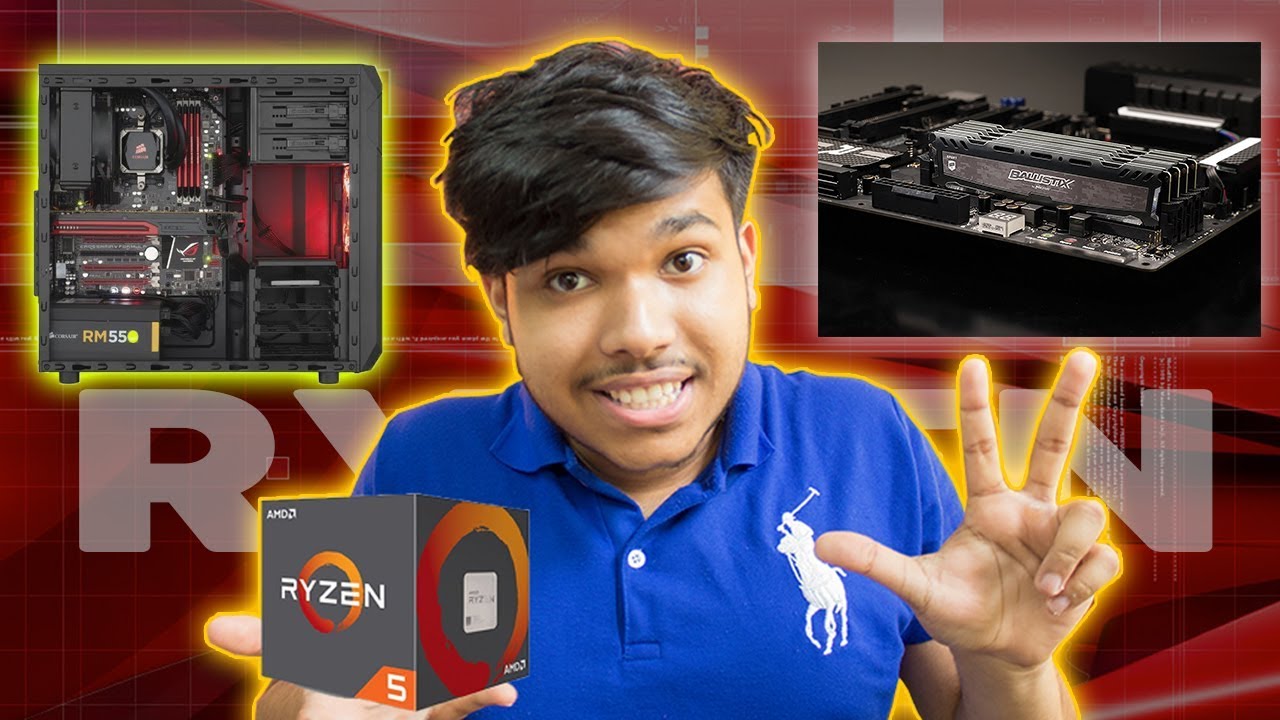Let"s Build AMD Ryzen Pc For EDITING/GAMING !!🔥In Hindi - YouTube