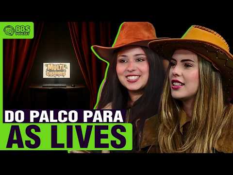Como o TEATRO levou as Multi Caçadoras Aline e Giuka para o CASSINO ONLINE?