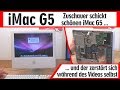 iMac G5 zerstört sich selbst während des Videos - Mainboard defekt - CPU überhitzt und stinkt