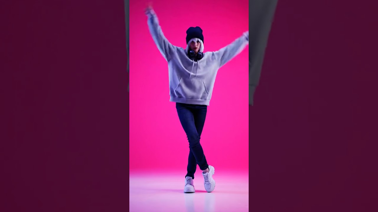 Shuffle magic under cyber lights 🔥 