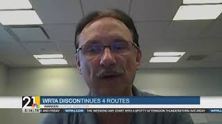 WRTA to discontinue four Warren bus routes