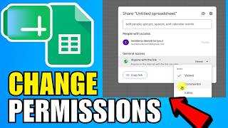 How To Change View Only Permissions In Google Sheets Step By Step (2026) (Complete Guide)