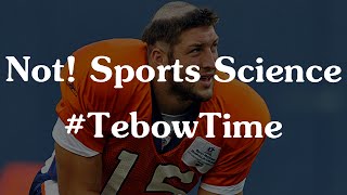 Not! Sports Science: Tebow's Baseball Workout