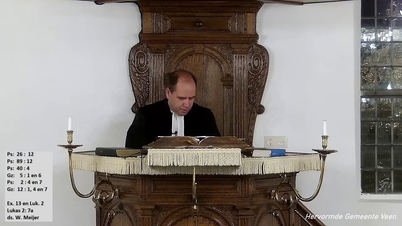 Live stream HGV - Avonddienst 25 december 2020 - ds. W. Meijer (Tholen