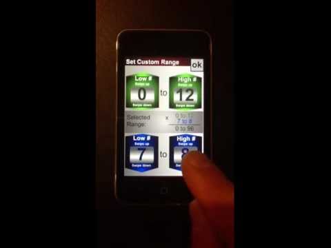 Timed Math App - Custom Setting Tutorial
