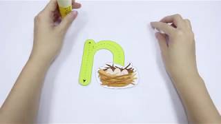 Letter ‘n’ DIY Craft