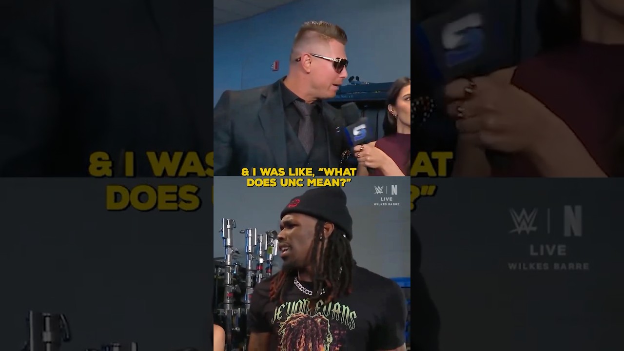 Je'Von Evans Called The Miz 'Unc' 😂