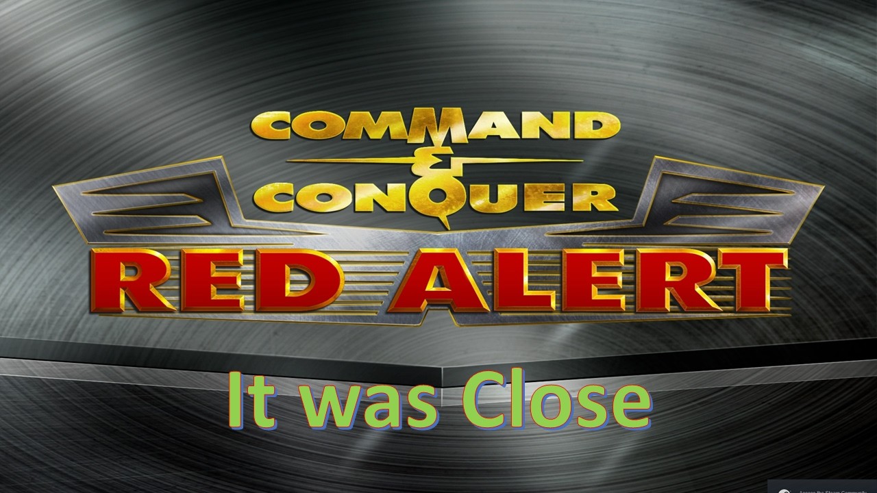 Command and Conquer Red Alert Remastered 4v4 (They came Prepared, It was Close)