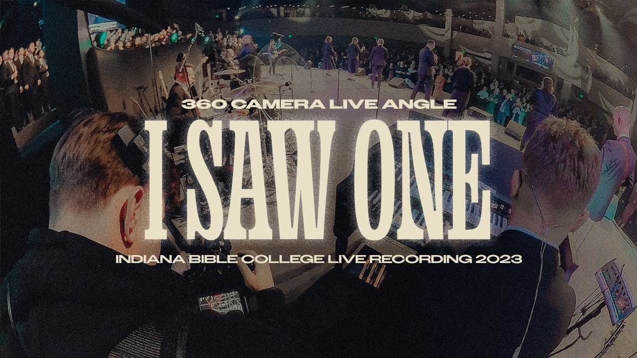 Indiana Bible College | I Saw One | 360 Live Drum Angle - YouTube