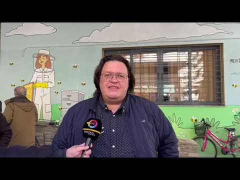 Ο Παπαλιάγκας στην εκλογική διαδικασία του ΠΑΣΟΚ στη Λάρισα για συμμετοχή στο 4ο Τακτικό Συνέδριο