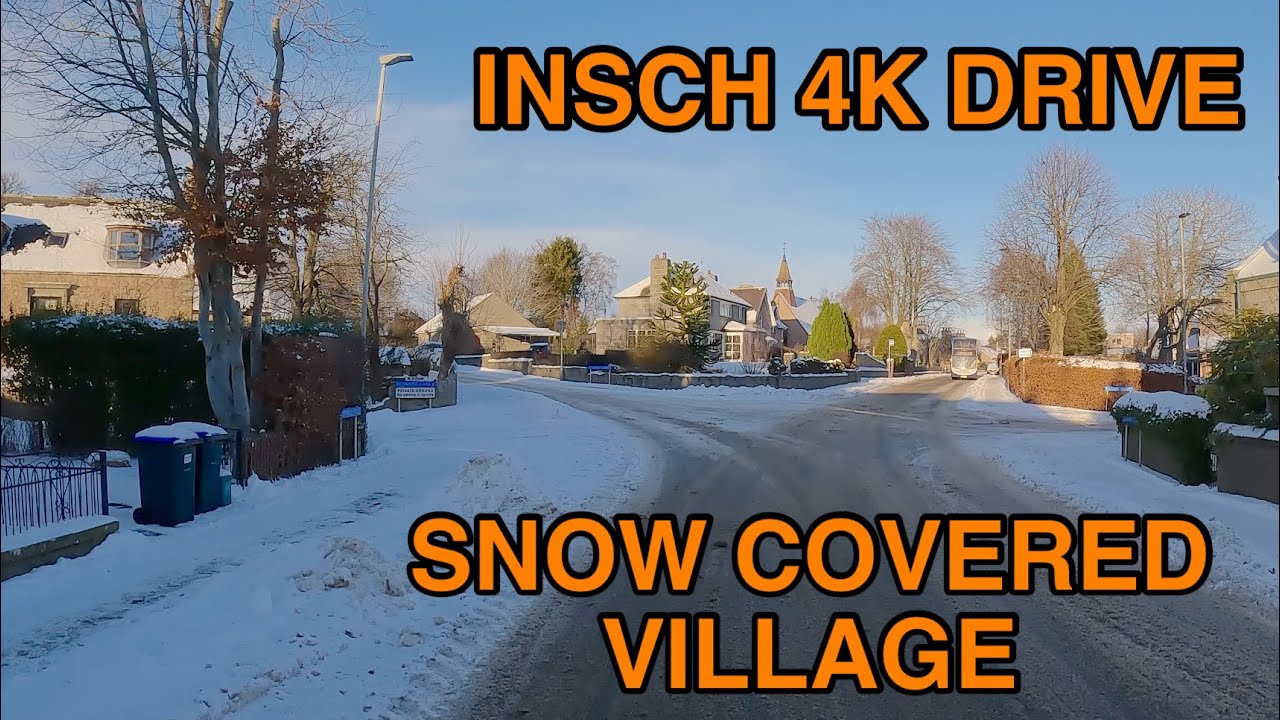 Insch 4K Drive | Aberdeenshire, Scotland - YouTube