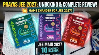 Prayas JEE 2027 Module Unboxing and Review