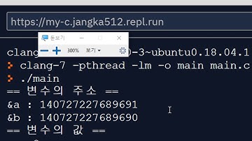 2020 04 05, C언어, 문제, repl 전용, char 변수 b를 이용하지 않고 b의 값을 훼손