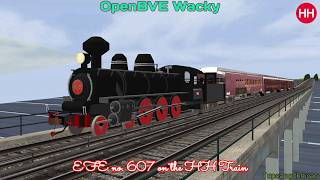 OpenBVE Wacky (May 1st Special) - EFE no. 607 on the HH Train