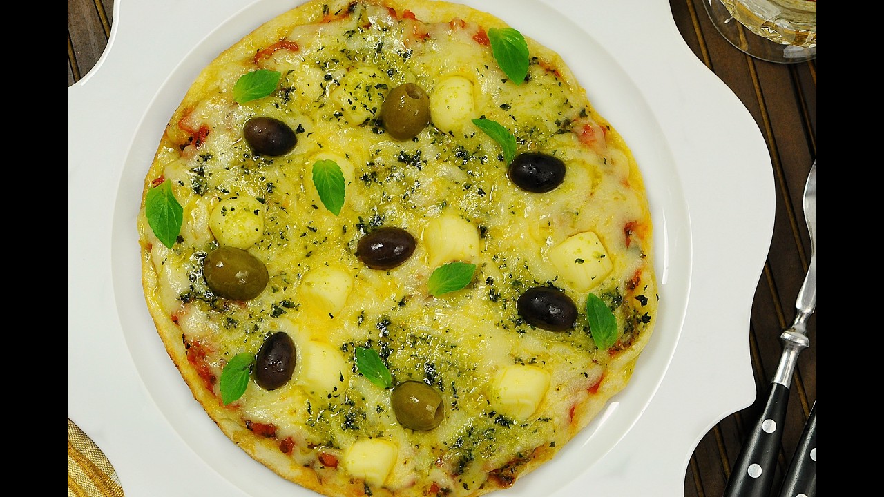 A MELHOR PIZZA DE FRIGIDEIRA! É RECEITA FÁCIL, DELICIOSA E SUPER CROCANTE!