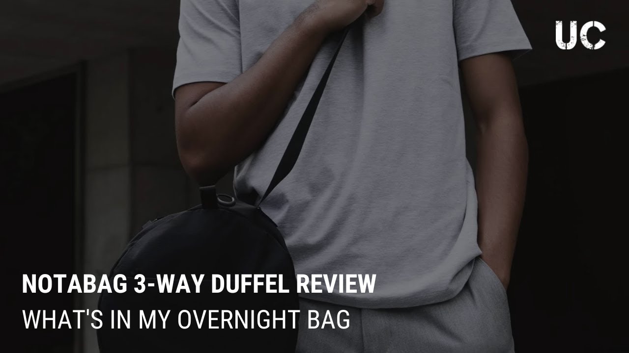 Most Versatile Duffle Bag? Notabag 3-Way Duffel Review