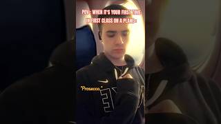 1St Time In 1St Cl On A Plane Dom