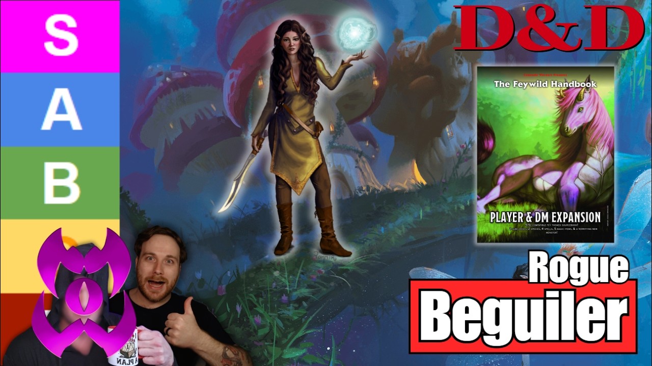 D&D 5.5: Monster Week! Beguiler Rogue - Review Rank Guide - CW - YouTube