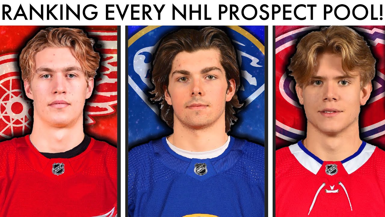 RANKING EVERY NHL PROSPECT POOL, WORST TO BEST! (Top 32 Team Prospect