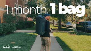 One Bag Travel Packing The New Bellroy Venture Hauler Pack